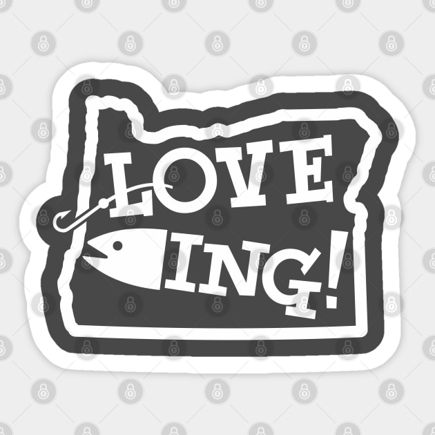 Love Fishing Sticker by TaterSkinz